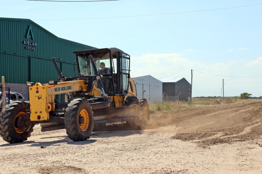 Avance clave en el Parque Industrial: El municipio ejecuta la etapa fi