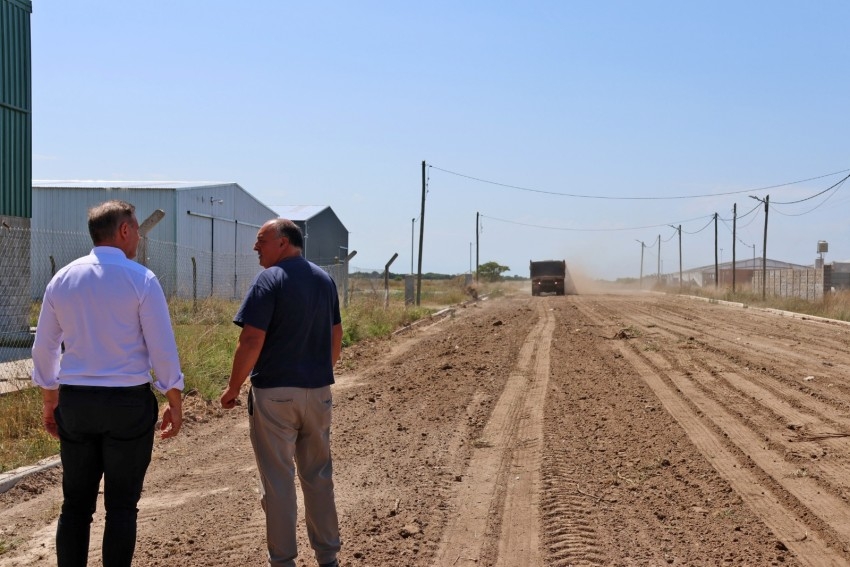 Avance clave en el Parque Industrial: El municipio ejecuta la etapa fi
