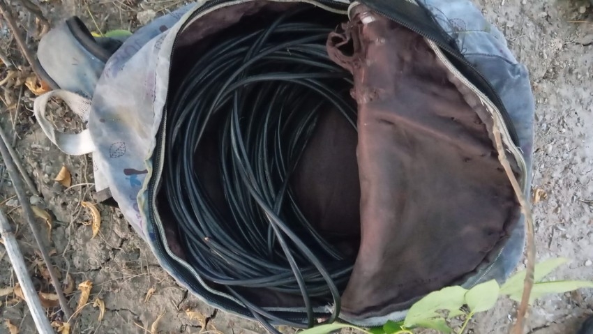Las c�maras municipales permitieron capturar a quienes robaban cables 