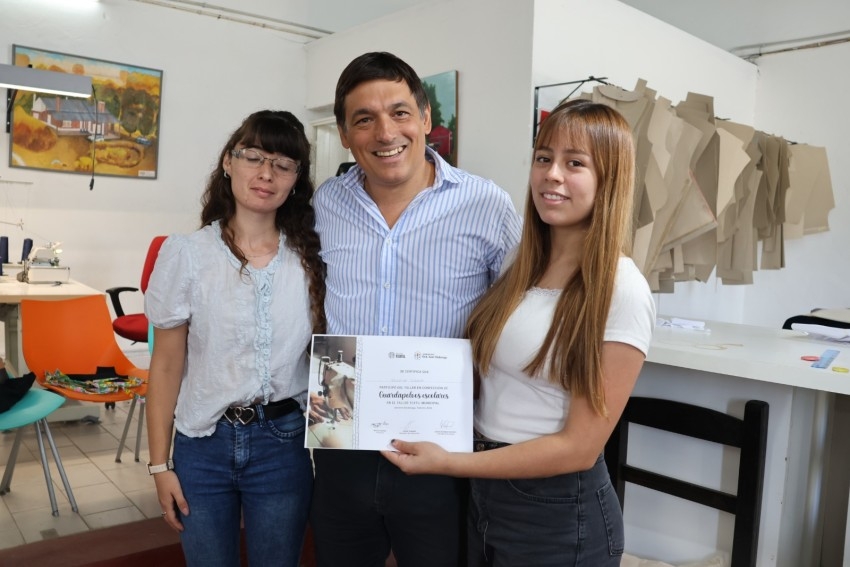 Entregaron certificados a quienes culminaron el taller de confecci�n d