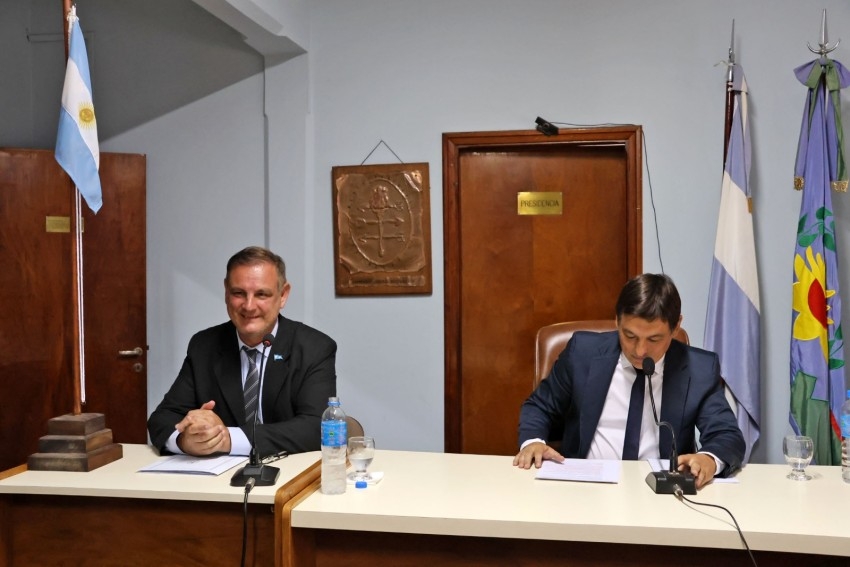 Santoro inaugur� las sesiones ordinarias del HCD