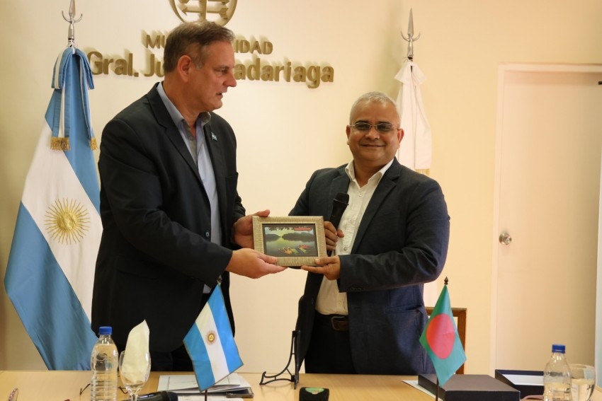 Madariaga avanza en un acuerdo para impulsar un Polo Industrial Textil