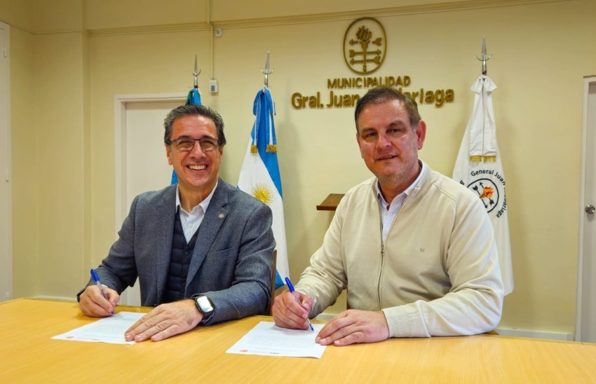 Madariaga firm� un convenio con la UBA para impulsar capacitaciones y 
