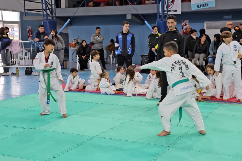 El Polideportivo Municipal vibr� con el Torneo de Taekwondo 