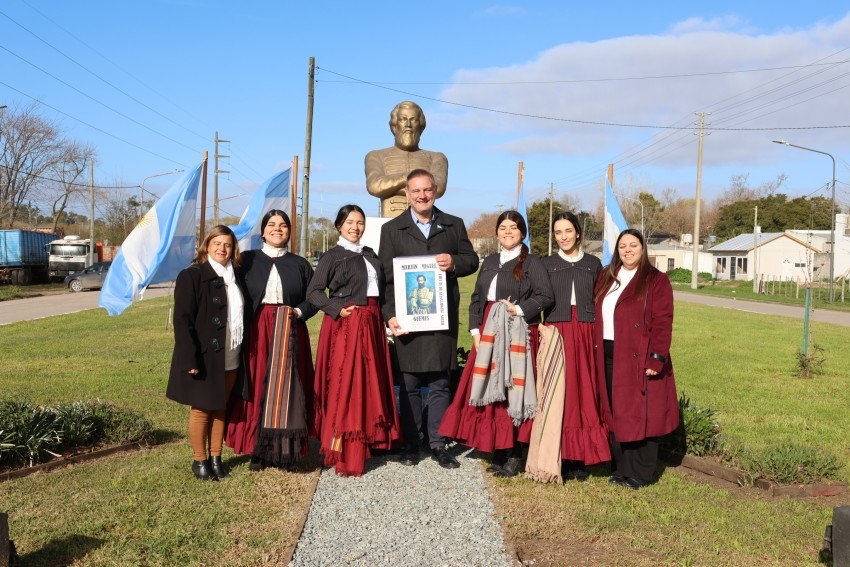 Madariaga homenaje� al General Mart�n Miguel de G�emes