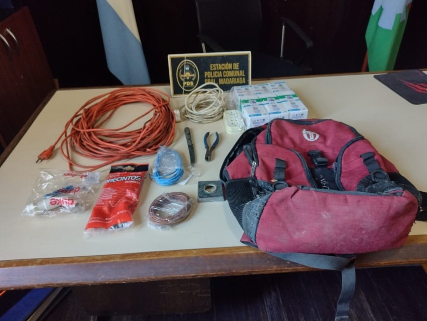 Cuatro aprehendidos por robo en Madariaga