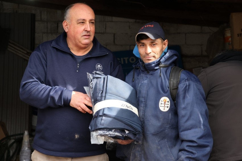El Municipio invirti� $15 millones en indumentaria para 120 trabajador