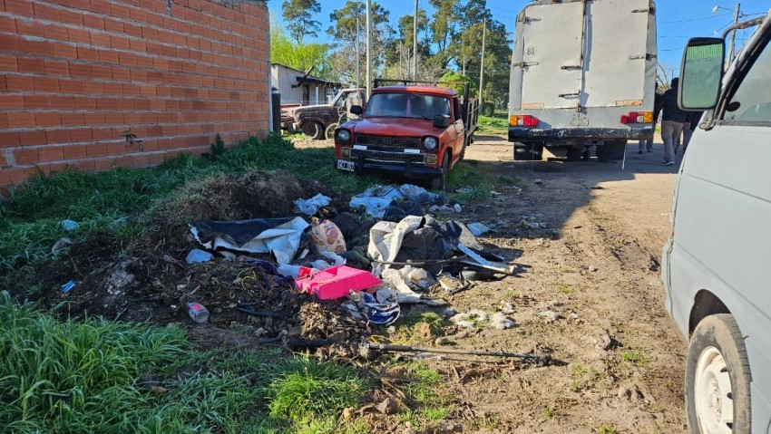 Funcionarios recorrieron el barrio Belgrano para avanzar con solucione