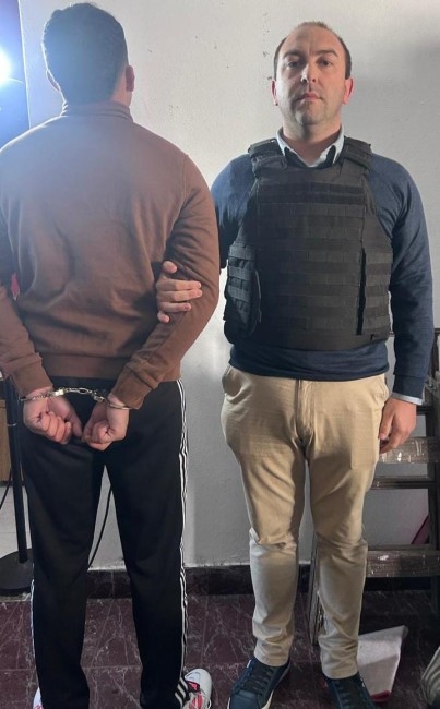 Tras una gran investigaci�n, aprehendieron a un delincuente acusado de