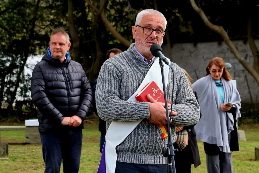 A 100 a�os de su nacimiento, General Madariaga homenaje� a Lucio Eber 