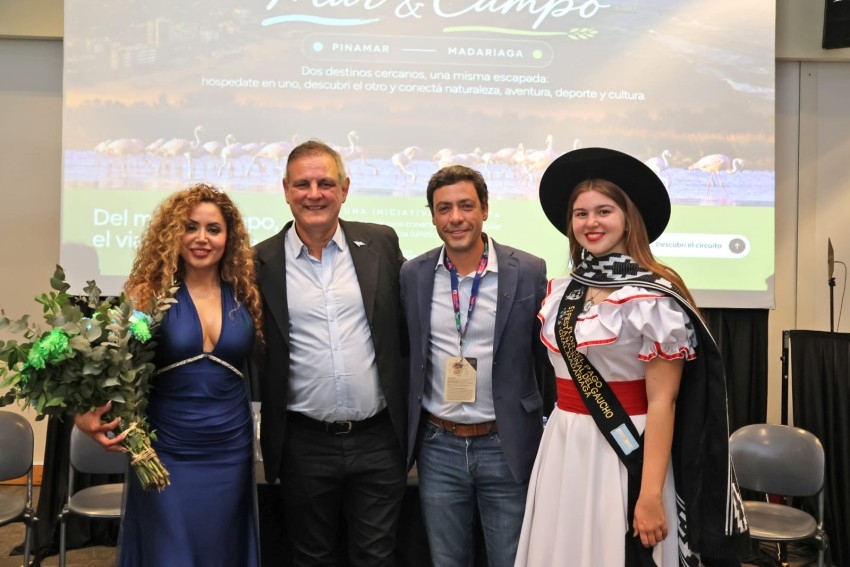FIT 2026: Madariaga y Pinamar presentaron la propuesta tur�stica 