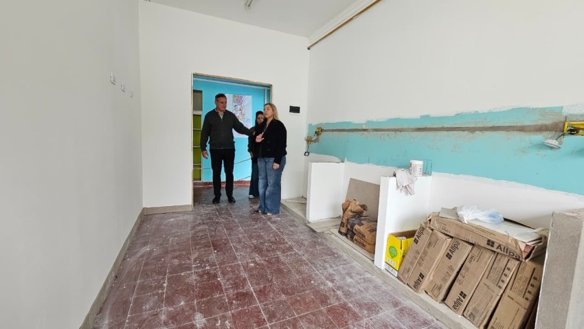 Nueva obra de comedor y cocina en la Escuela Primaria 8