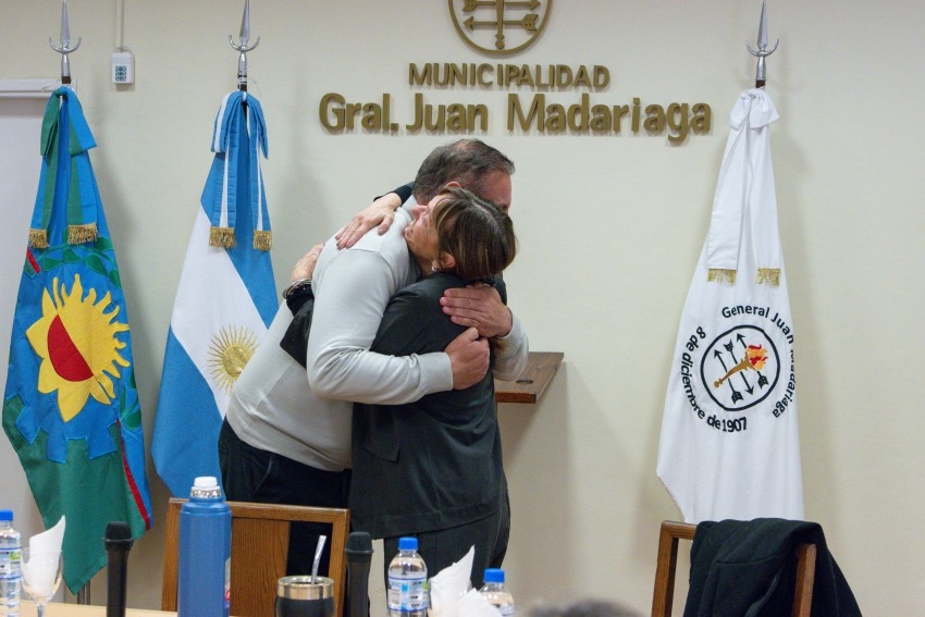 Madariaga expres� su apoyo institucional a la Ley Nicol�s, de segurida