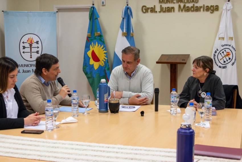 Madariaga expres� su apoyo institucional a la Ley Nicol�s, de segurida