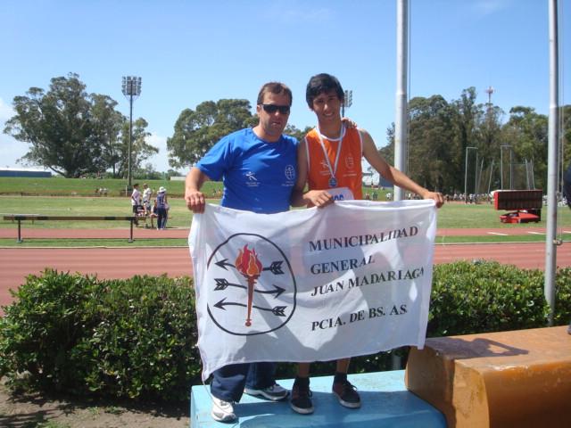 Medalla de Plata y triunfo para Madariaga