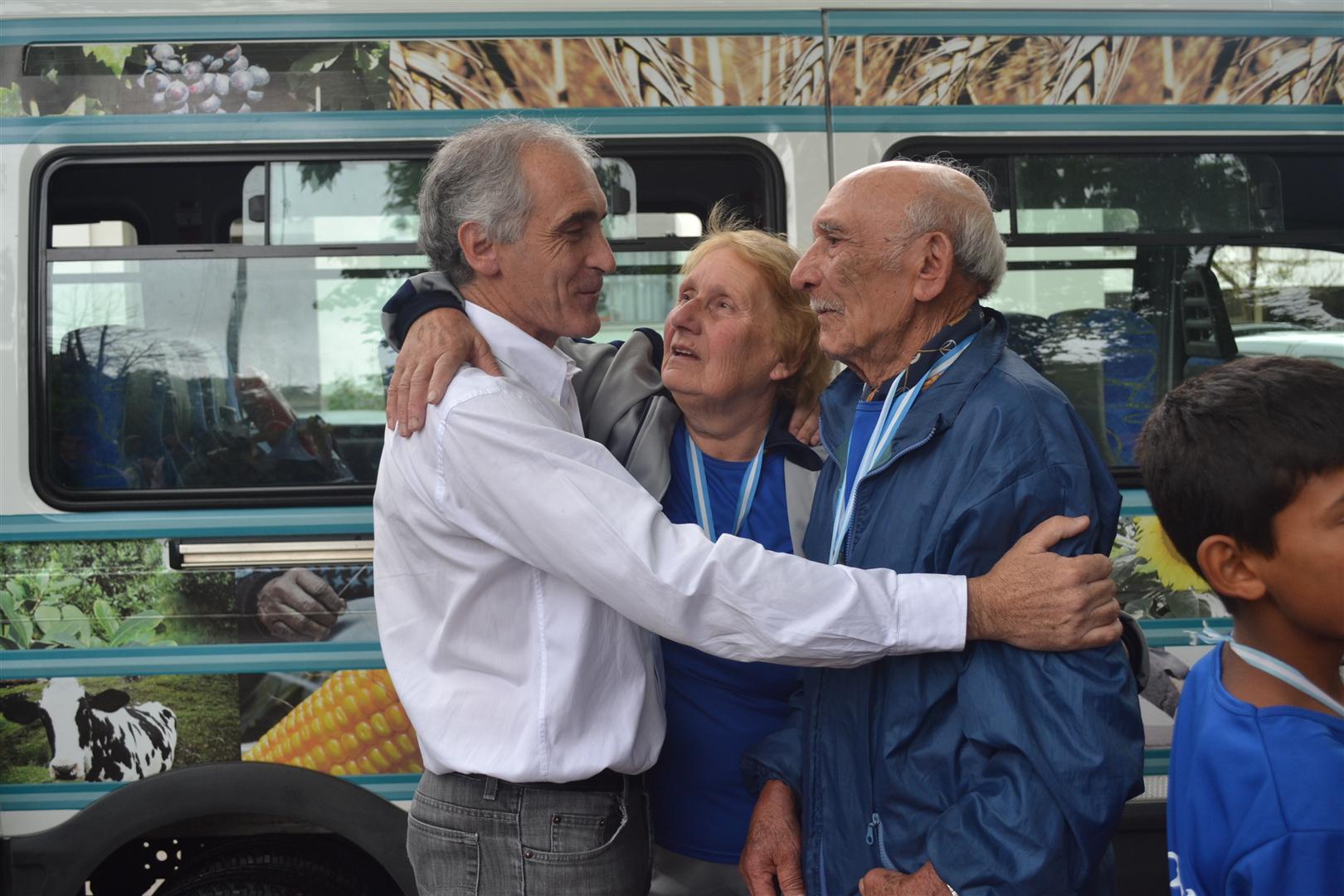 Popovich recibi a la delegacin que particip en los Juegos BA 2012