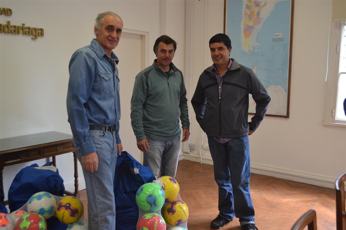 Entrega de materiales