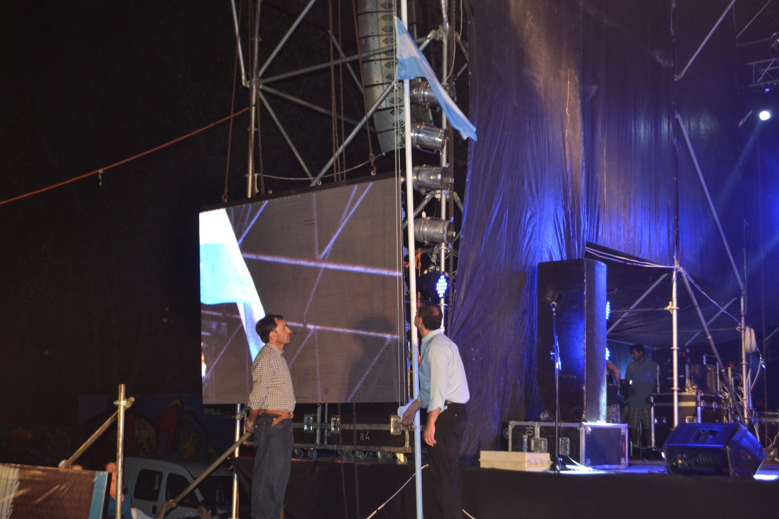 Se inauguraron los espectculos nocturnos