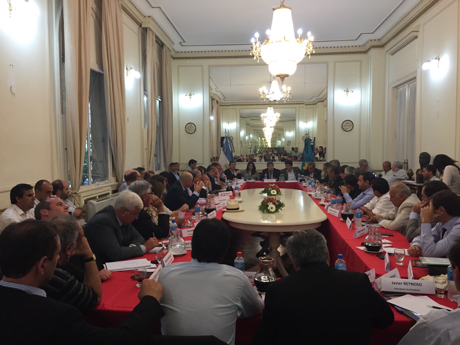 Santoro particip de la reunin con Vidal