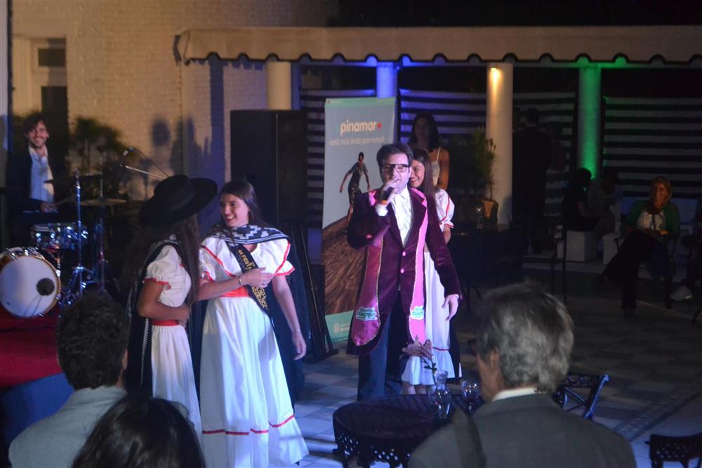 Madariaga dijo presente en el lanzamiento de la temporada de Pinamar