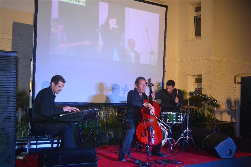 Madariaga dijo presente en el lanzamiento de la temporada de Pinamar