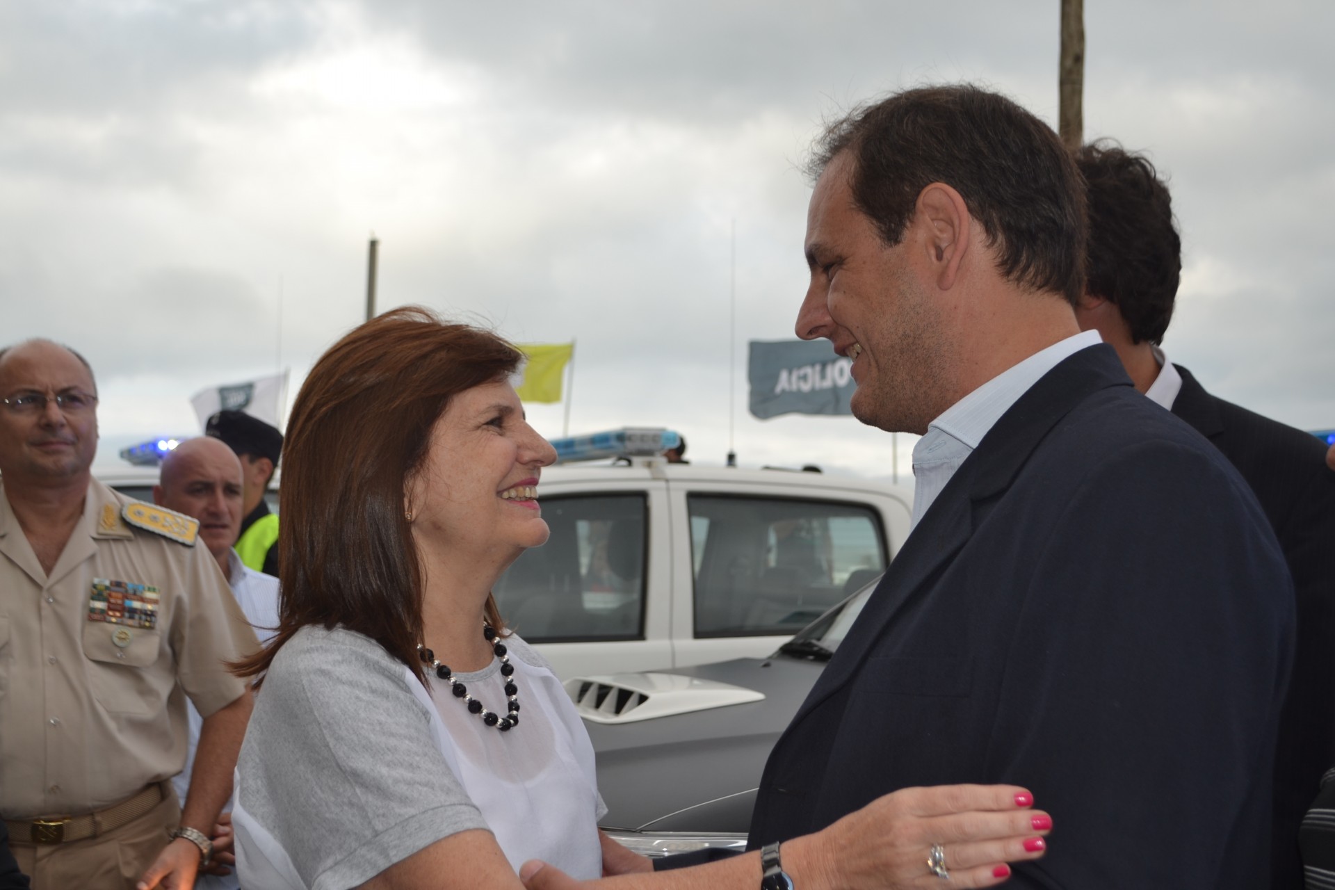 Patricia Bullrich y Esteban Santoro - Operativo Sol