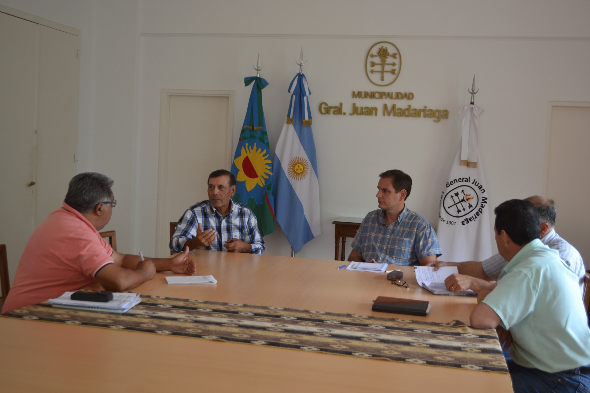 El intendente junto a instituciones de la ciudad