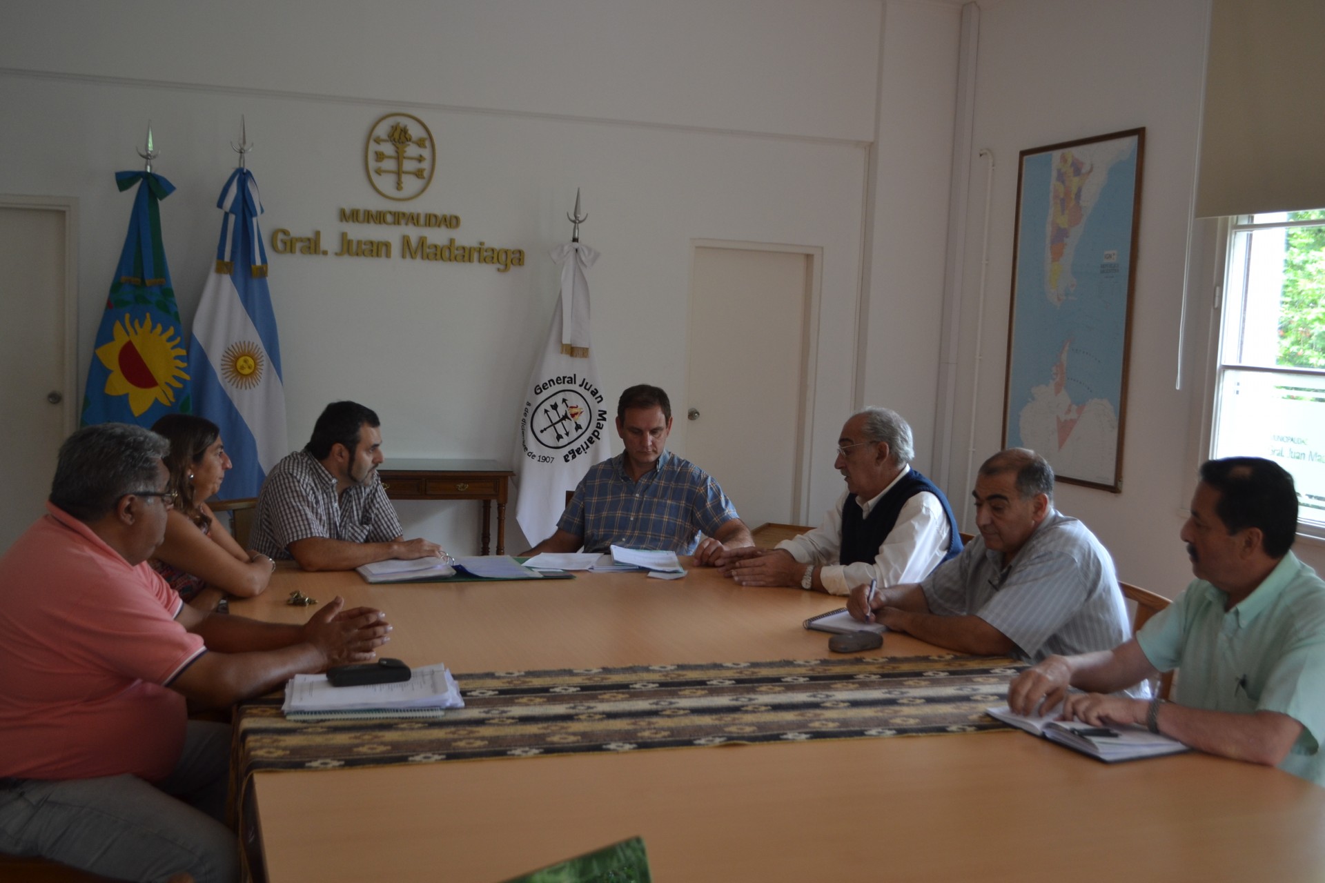 El intendente junto a instituciones de la ciudad