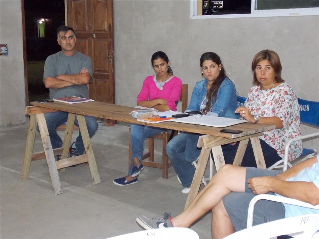 Reppetto se reuni con los vecinos del barrio Martn Fierro