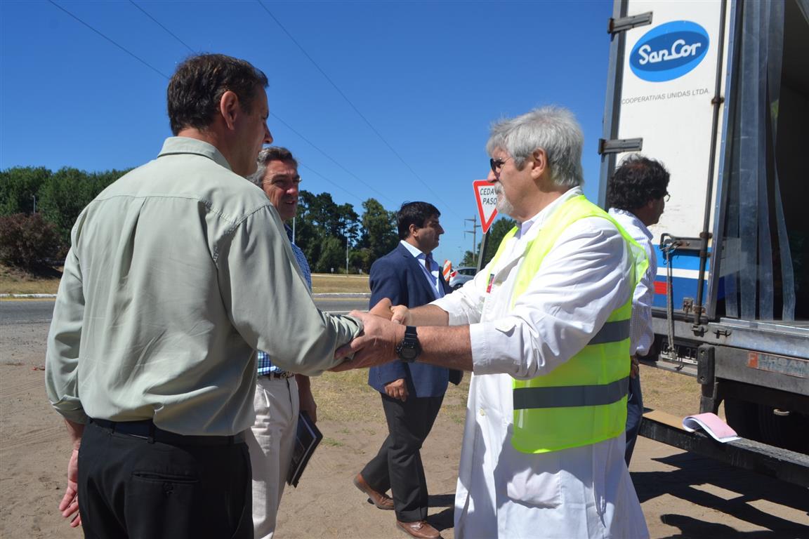 Santoro presente en el lanzamiento del Operativo de Control Alimentici