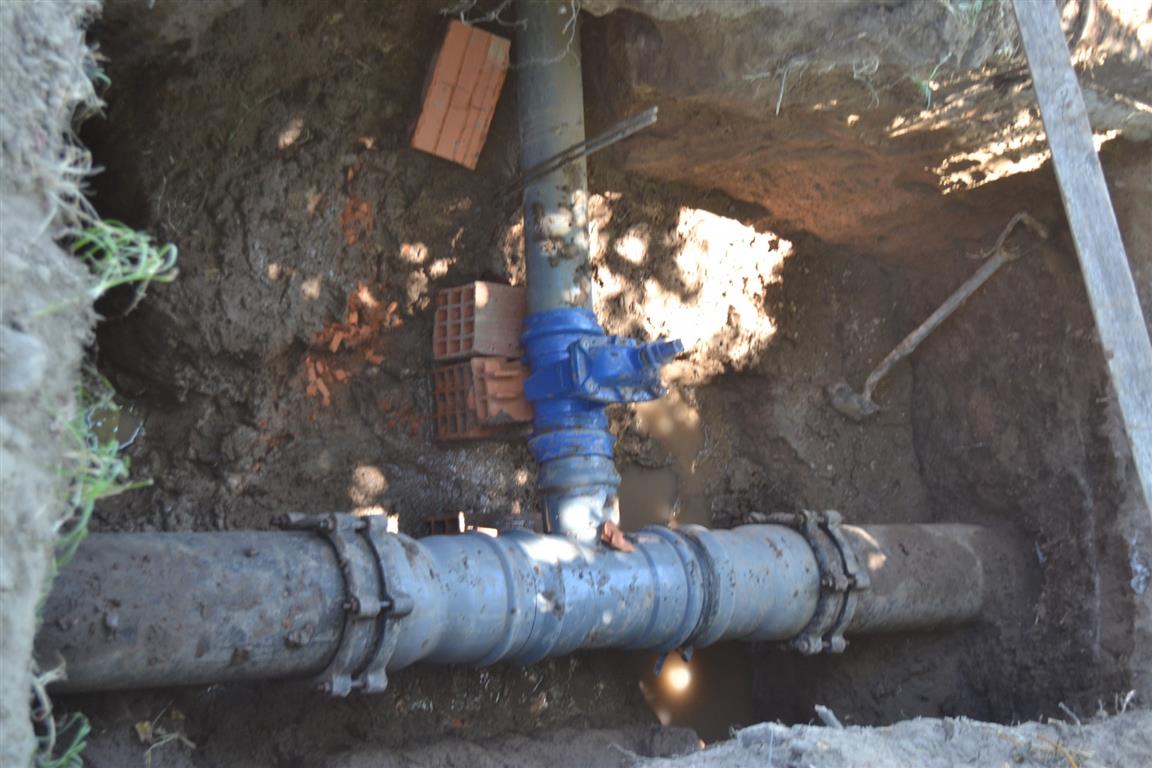 Trabajos para dar mayor presi�n de agua en el barrio Belgrano