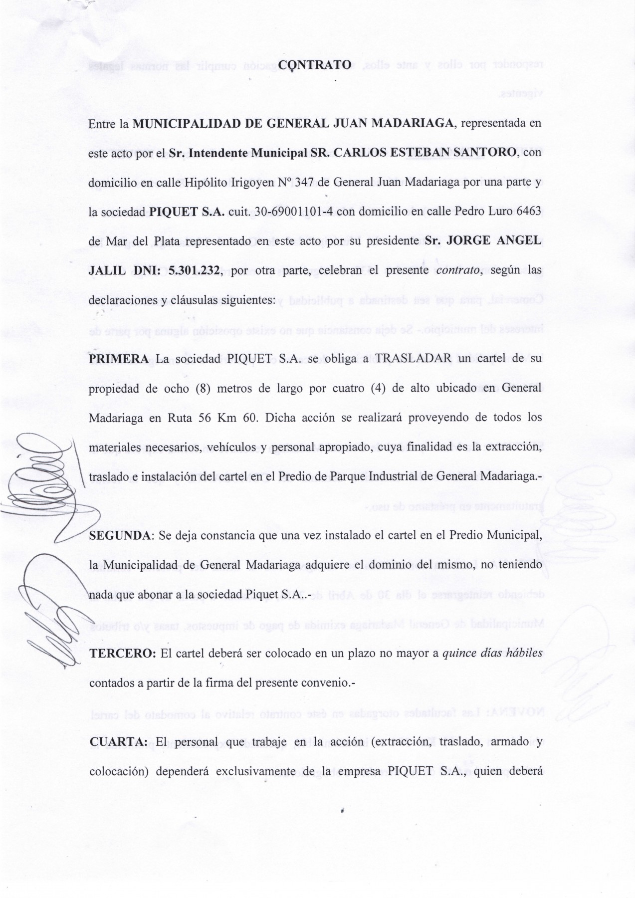 Madariaga tendr presencia en rutas bonaerenses