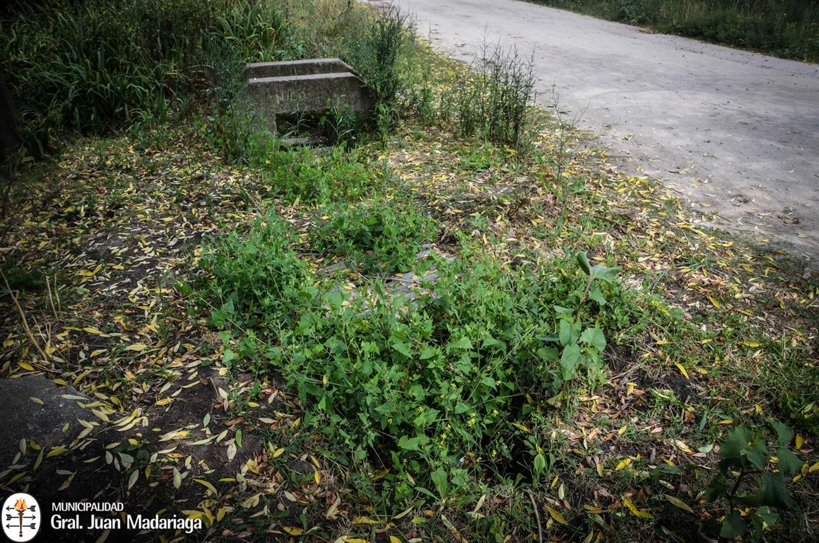 Recorrida por el barrio Belgrano para supervisar canales y desages