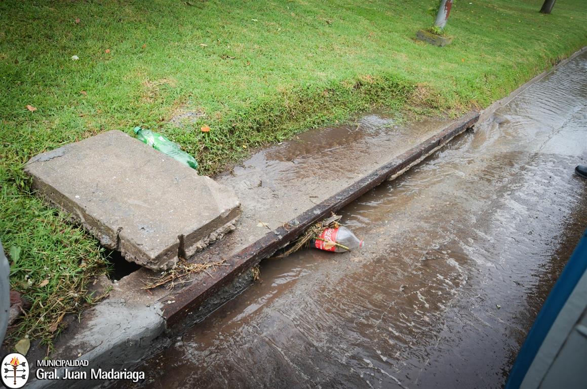 Defensa Civil realizó tareas de prevención para evitar inundaciones