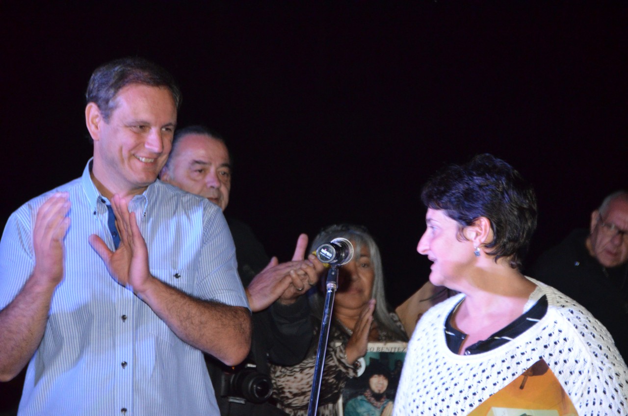 Esteban Santoro - acto en memoria de Jos Luis Cabezas