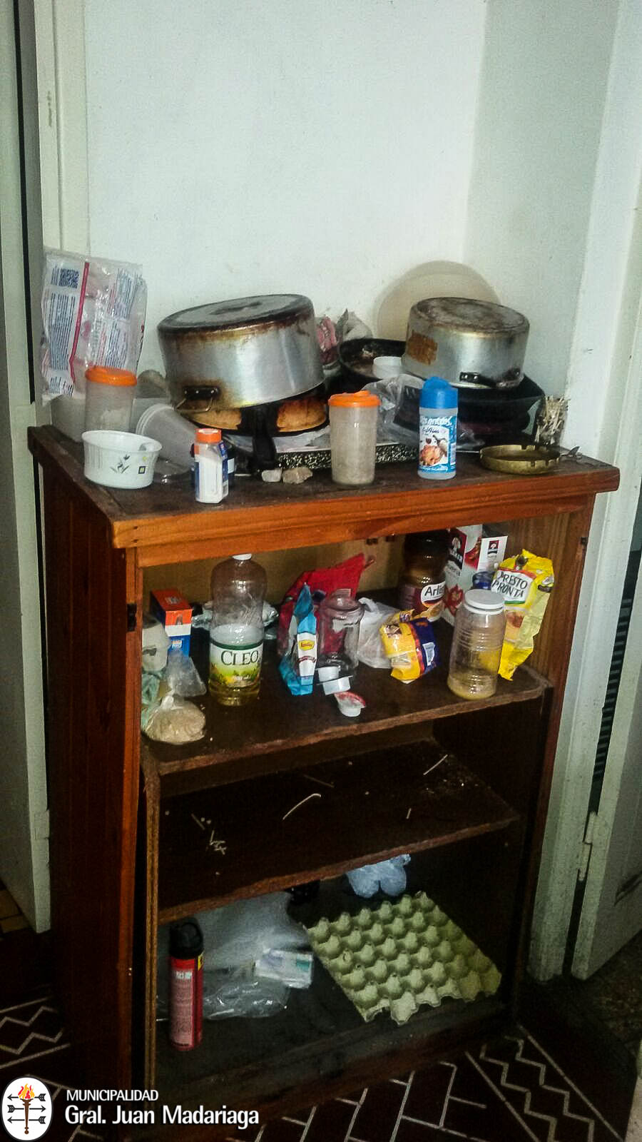 Hallaron en deplorable estado la casa municipal para estudiantes