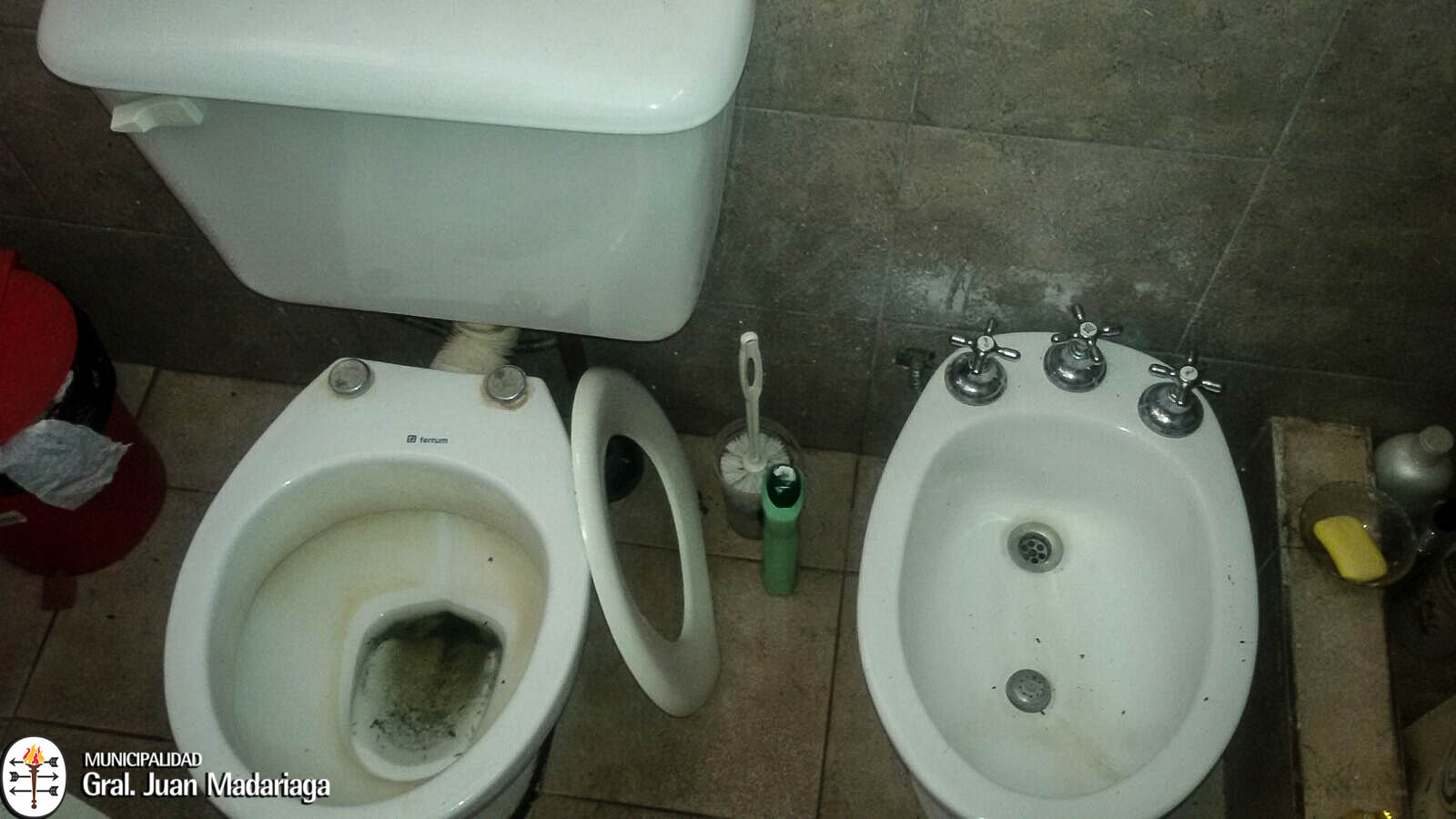 Hallaron en deplorable estado la casa municipal para estudiantes