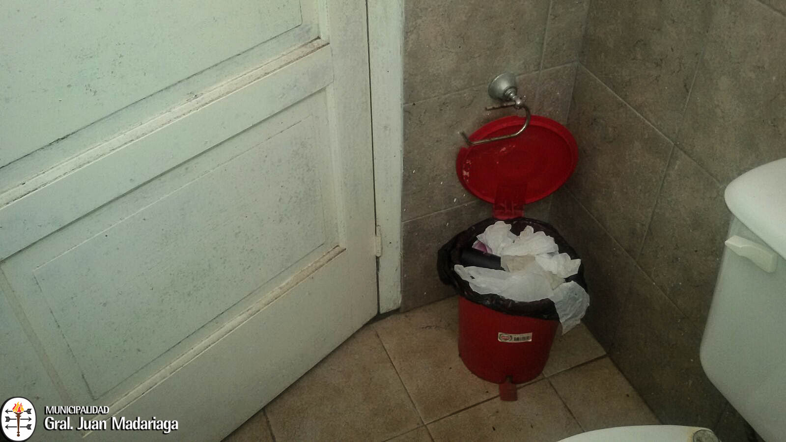 Hallaron en deplorable estado la casa municipal para estudiantes