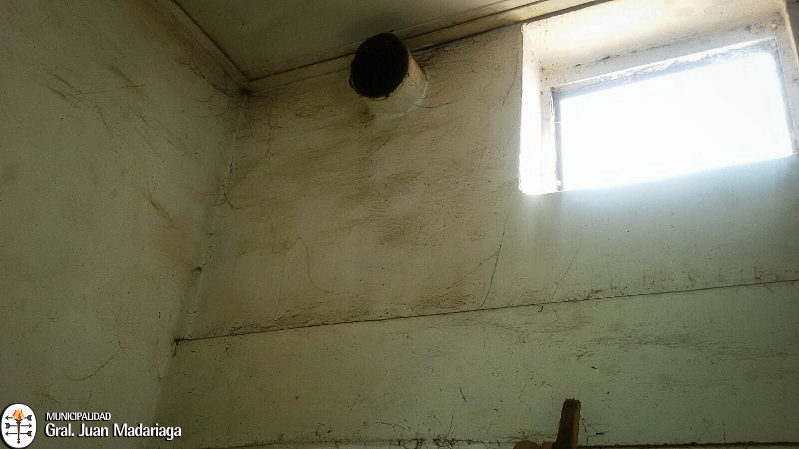 Hallaron en deplorable estado la casa municipal para estudiantes