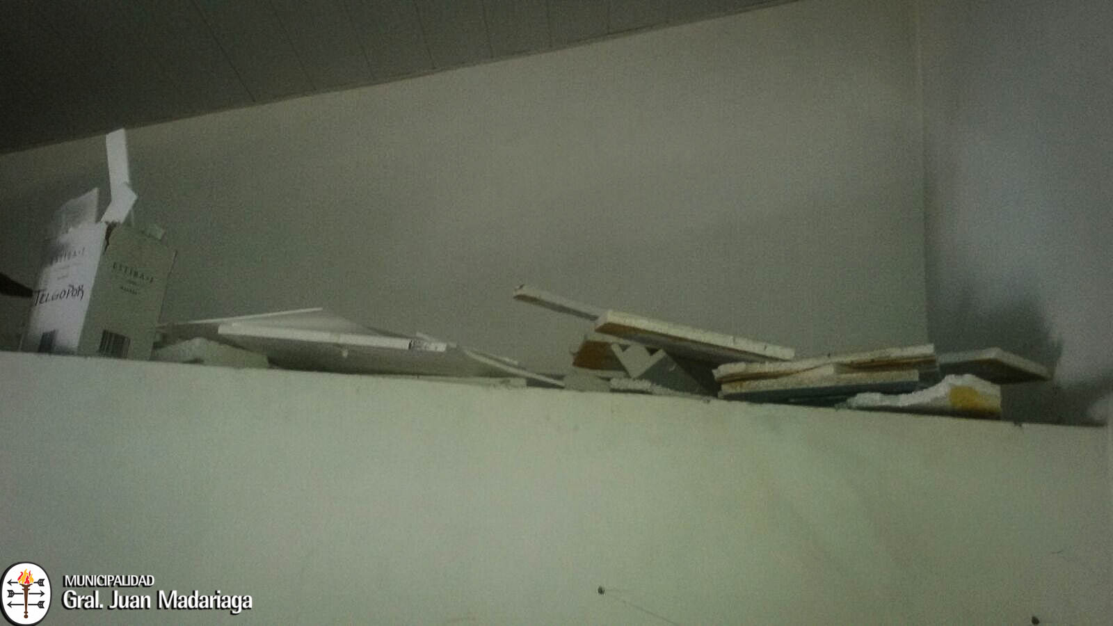 Hallaron en deplorable estado la casa municipal para estudiantes