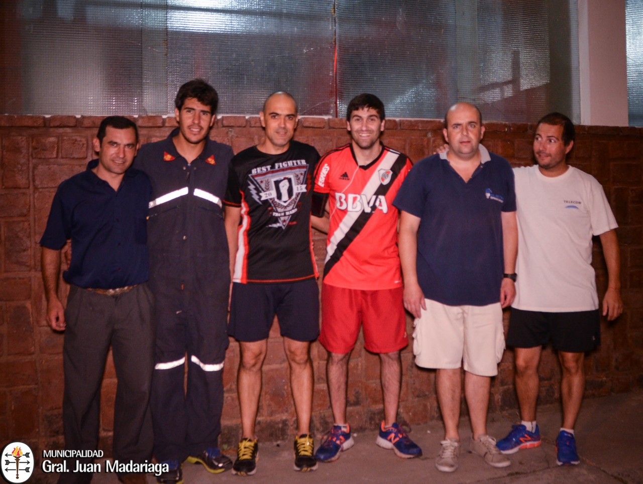 Bomberos tuvieron su ltimo entrenamiento antes de las 5 millas