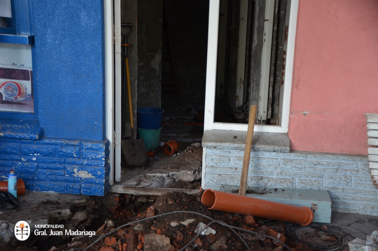 Avanza la obra de refaccin de los baos de la terminal de mnibus