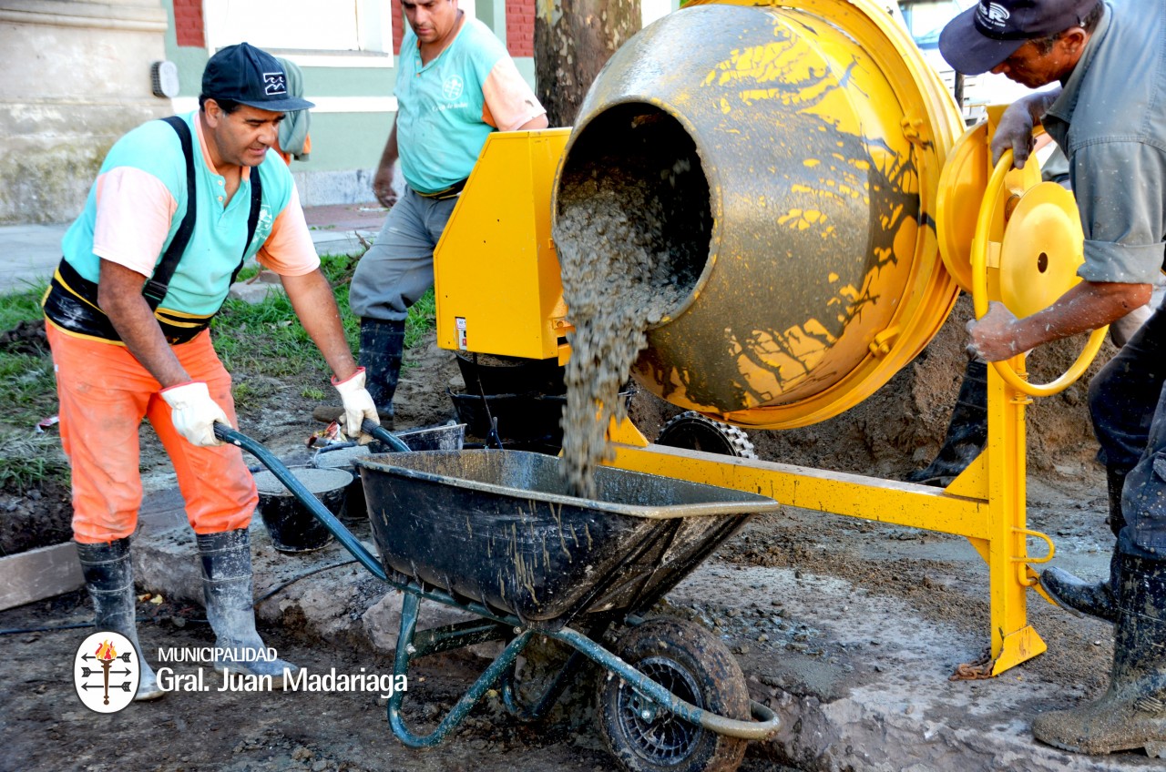 Finalizaron los trabajos de bacheo