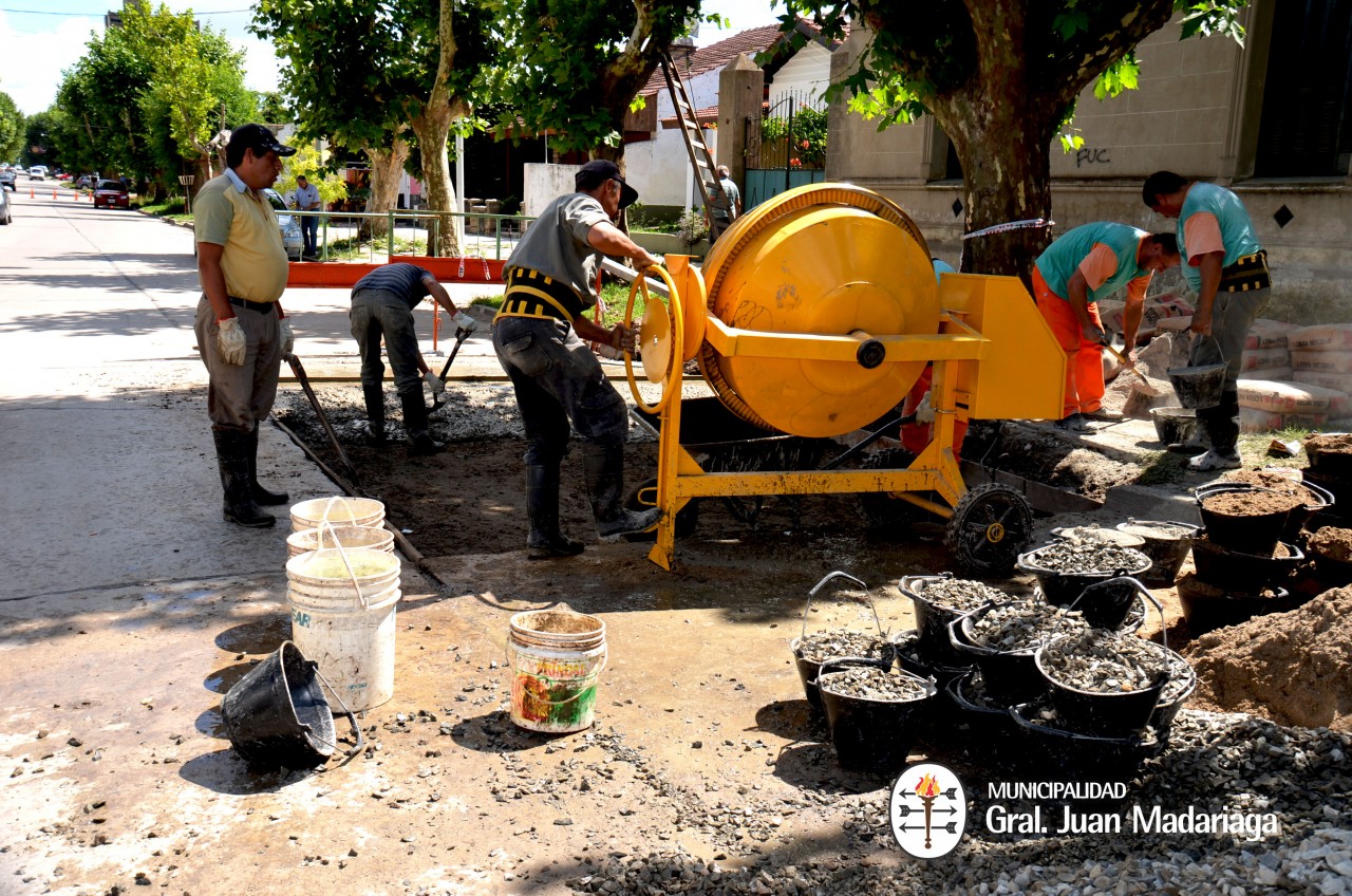 Finalizaron los trabajos de bacheo