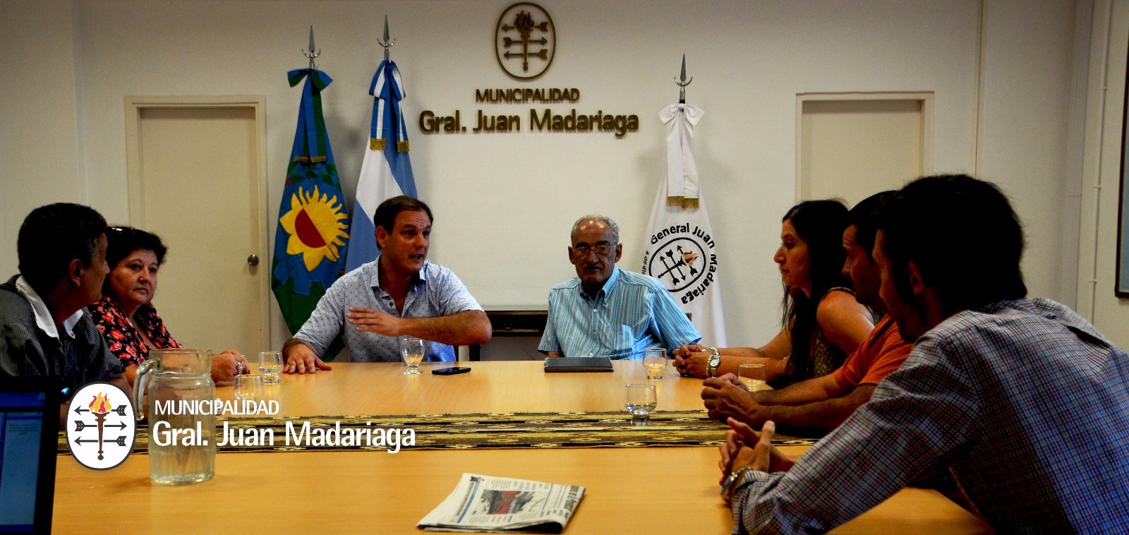 Santoro recibi� a delegados de ATE