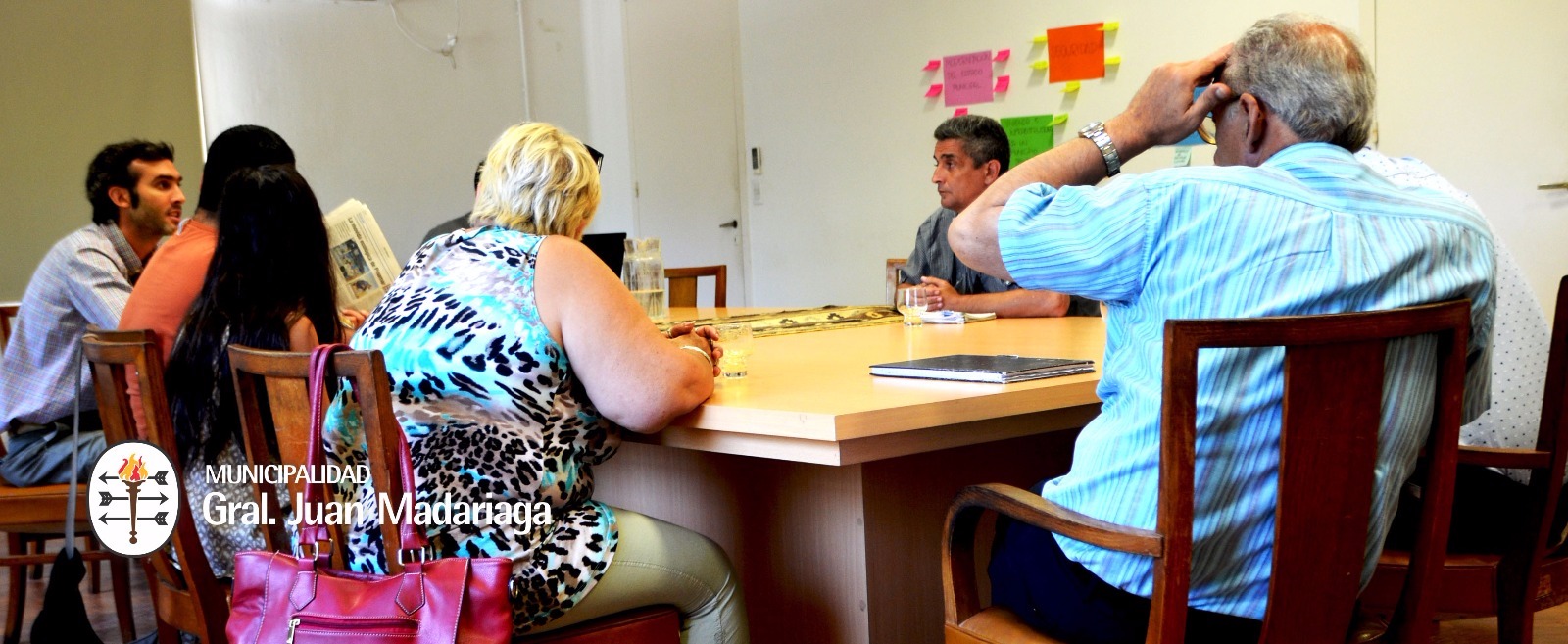 Santoro recibi� a delegados de ATE