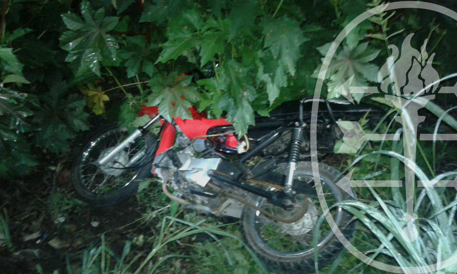 Encontraron la moto que fue robada el jueves