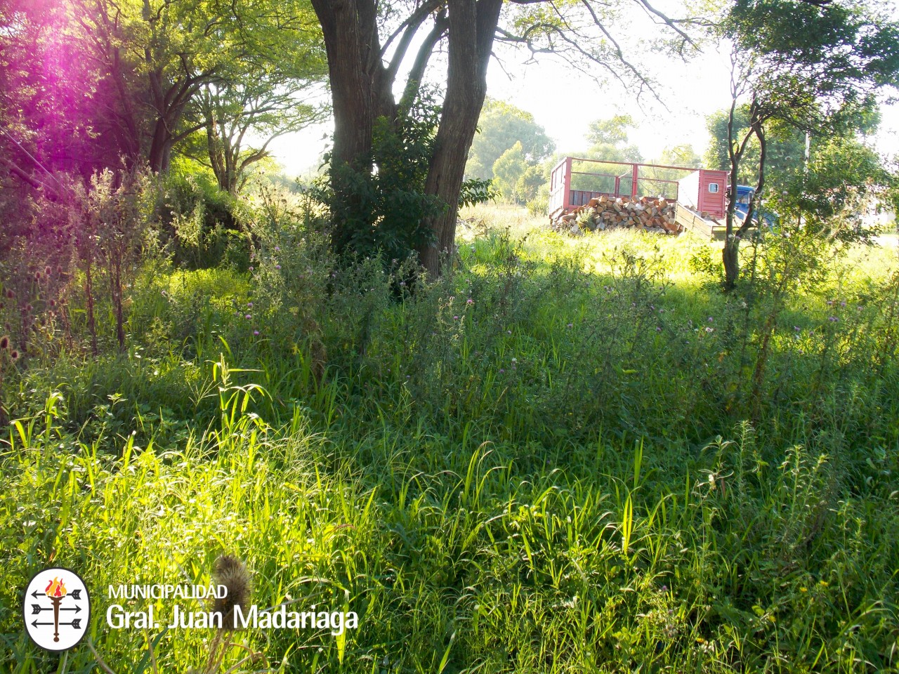 Defensa Civil recorri terrenos baldos abandonados y con basura