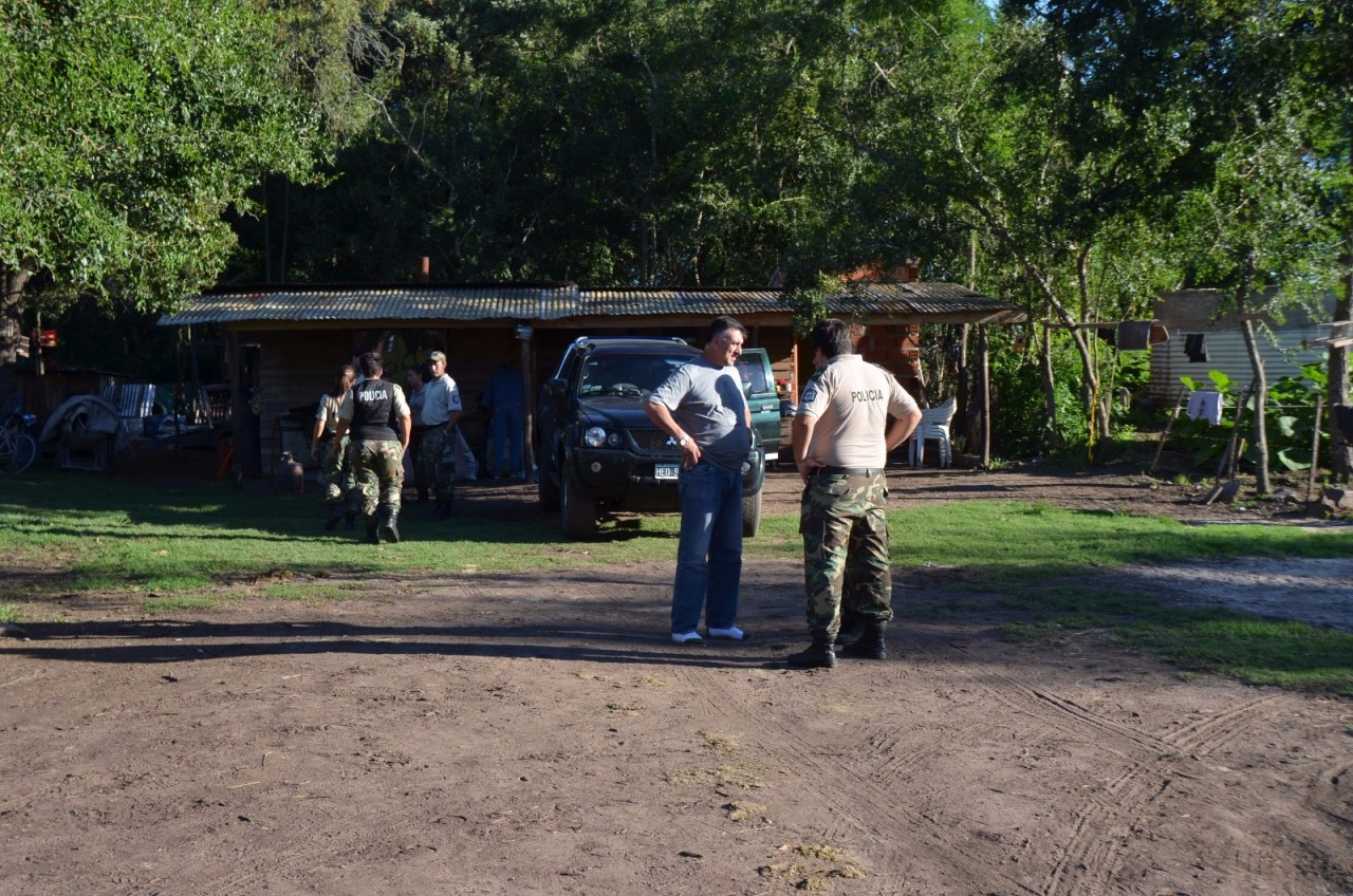 Desalojaron el campo usurpado denominado La Madrugada