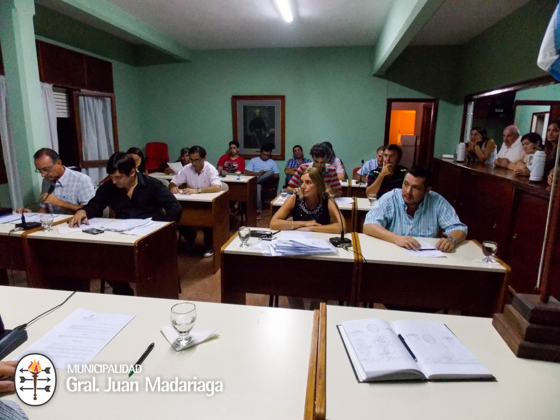 Concejales aprobaron el Presupuesto 2016 y la Fiscal Impositiva